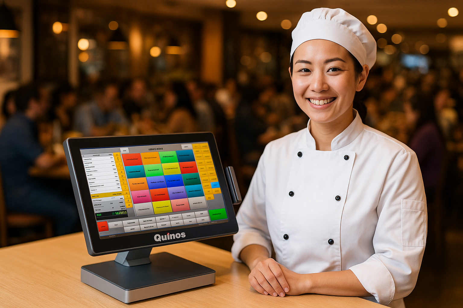 Quinos POS in use